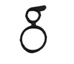 Uszczelka wałka rozrządu BMW N57 11317801703 Q